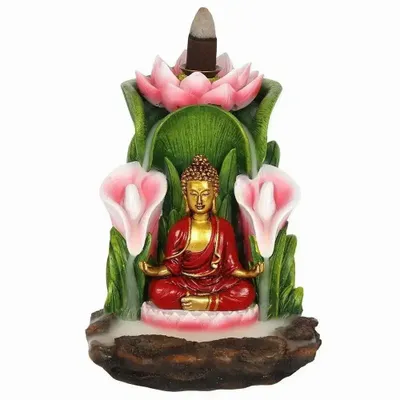 Scents - Colourful Buddha Backflow Incense Burner - SOMETHING DIFFERENT WHOLESALE EUROPE BV