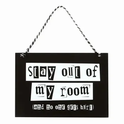 Panels - Stay Out of My Room Hanging Sign - SOMETHING DIFFERENT WHOLESALE EUROPE BV