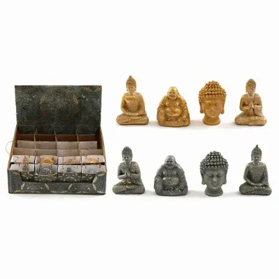 Ornements - Ornement de Bouddha métallique de 6 cm dans un sachet - SOMETHING DIFFERENT WHOLESALE EUROPE BV