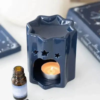 Scents - Blue Star Oil Burner - SOMETHING DIFFERENT WHOLESALE EUROPE BV