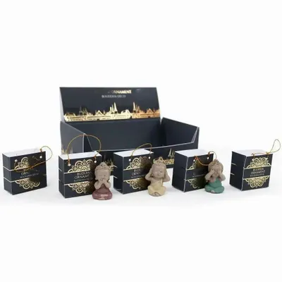 Ornaments - 5.5cm Temple Buddha in a Bag - SOMETHING DIFFERENT WHOLESALE EUROPE BV