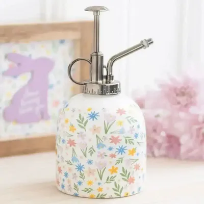 Accessoires de jardinage - Plante en céramique à motif floral printanier Brumisateur - SOMETHING DIFFERENT WHOLESALE EUROPE BV