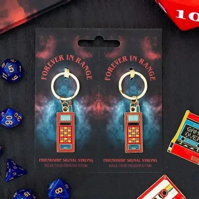 Decorative objects - Set of 2 Friendship Walkie Talkie Keyrings - SOMETHING DIFFERENT WHOLESALE EUROPE BV