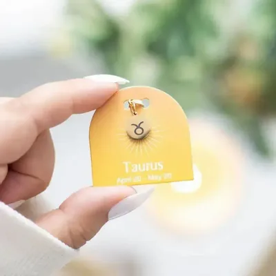 Jewelry - Taurus Gold Tone Zodiac Sign Charm - SOMETHING DIFFERENT WHOLESALE EUROPE BV
