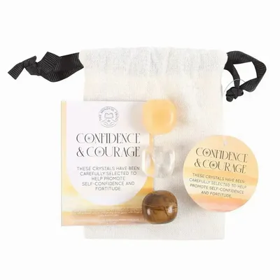 Decorative objects - Confidence & Courage Healing Crystal Set - SOMETHING DIFFERENT WHOLESALE EUROPE BV