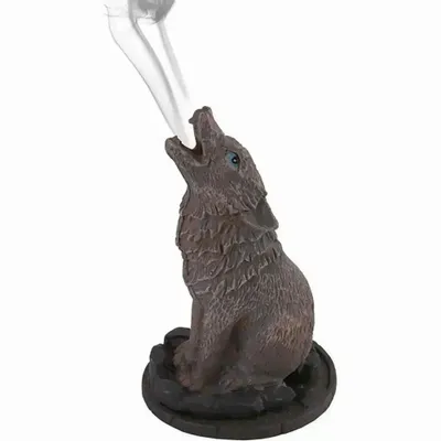 Scents - Wolf Incense Cone Holder by Lisa Parker - SOMETHING DIFFERENT WHOLESALE EUROPE BV