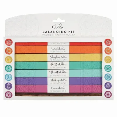 Home fragrances - Chakra Incense Balancing Kit - SOMETHING DIFFERENT WHOLESALE EUROPE BV