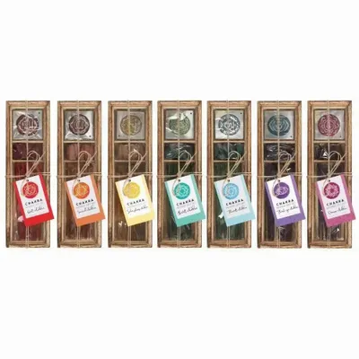 Parfums d'intérieur - Coffret cadeau d'encens en bois Chakra - SOMETHING DIFFERENT WHOLESALE EUROPE BV