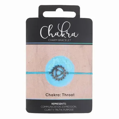 Jewelry - Throat Chakra Charm Bracelet - SOMETHING DIFFERENT WHOLESALE EUROPE BV