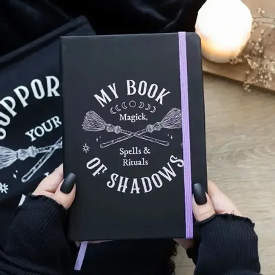 Stationery - The Coven Club Book of Shadows A5 Notebook - SOMETHING DIFFERENT WHOLESALE EUROPE BV