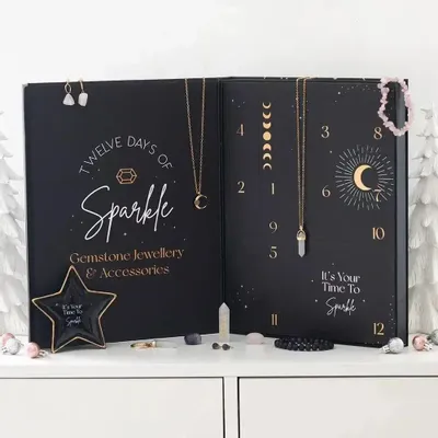Stationery - 12-Day Crystal Jewellery Advent Calendar - SOMETHING DIFFERENT WHOLESALE EUROPE BV