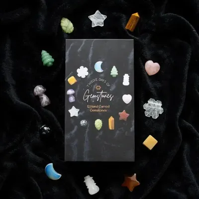 Papeterie bureau - Calendrier de l'Avent en cristal en forme de Noël (12 jours) - SOMETHING DIFFERENT WHOLESALE EUROPE BV