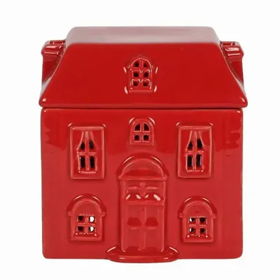Senteurs - Brûleur à mazout domestique en céramique rouge - SOMETHING DIFFERENT WHOLESALE EUROPE BV