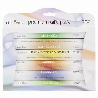 Home fragrances - Elements Premium Fragrances Incense Gift Pack - SOMETHING DIFFERENT WHOLESALE EUROPE BV