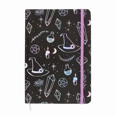 Papeterie bureau - Carnet A5 imprimé Sorcière de Cristal - SOMETHING DIFFERENT WHOLESALE EUROPE BV