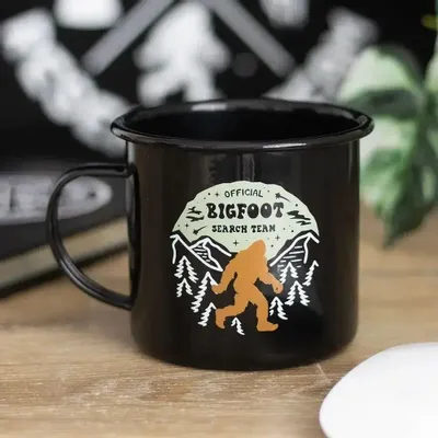 Tasses et mugs - Mug émaillé de l'équipe de recherche du Bigfoot - SOMETHING DIFFERENT WHOLESALE EUROPE BV