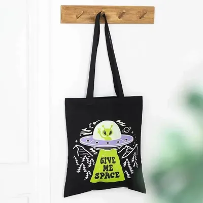 Sacs et cartables - Sac fourre-tout extraterrestre OVNI « Give Me Space » - SOMETHING DIFFERENT WHOLESALE EUROPE BV