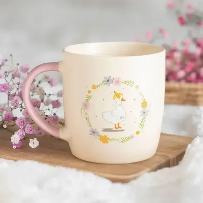 Mugs - Floral Duck Mug - SOMETHING DIFFERENT WHOLESALE EUROPE BV