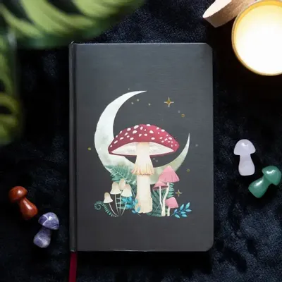 Papeterie bureau - Carnet A5 Champignons de la forêt - SOMETHING DIFFERENT WHOLESALE EUROPE BV
