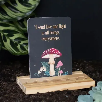 Toys - Affirmation Cards with Wooden Stand - SOMETHING DIFFERENT WHOLESALE EUROPE BV