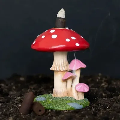 Scents - Mushroom Backflow Incense Burner - SOMETHING DIFFERENT WHOLESALE EUROPE BV