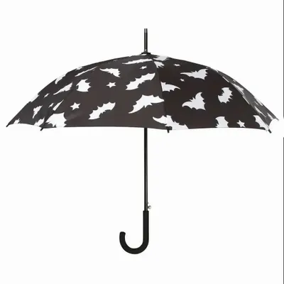 Decorative objects - Bat Print Umbrella - SOMETHING DIFFERENT WHOLESALE EUROPE BV