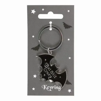 Decorative objects - Bat Shit Crazy Keyring - SOMETHING DIFFERENT WHOLESALE EUROPE BV