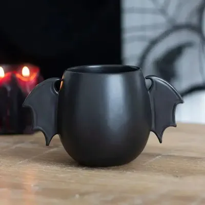 Tasses et mugs - Mug arrondi en forme d'aile de chauve-souris - SOMETHING DIFFERENT WHOLESALE EUROPE BV