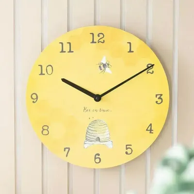 Watchmaking - Bee on Time Wall Clock - SOMETHING DIFFERENT WHOLESALE EUROPE BV