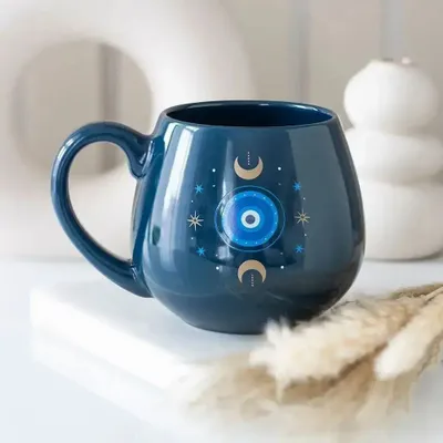 Mugs - All Seeing Eye Rounded Mug - SOMETHING DIFFERENT WHOLESALE EUROPE BV