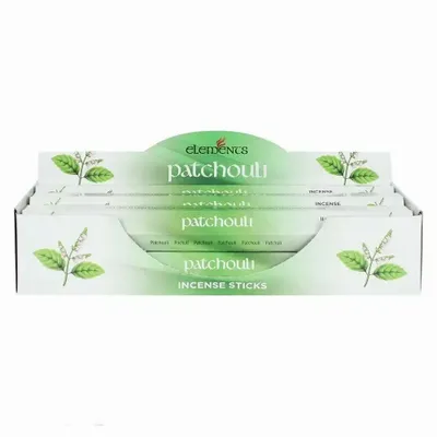 Home fragrances - Set of 6 Packets of Elements Patchouli Incense Sticks - SOMETHING DIFFERENT WHOLESALE EUROPE BV