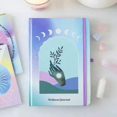Stationery - Aura Energy A5 Wellness Journal and Pen - SOMETHING DIFFERENT WHOLESALE EUROPE BV