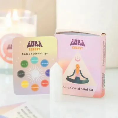 Decorative objects - Aura Reading Crystal Point Mini Kit - SOMETHING DIFFERENT WHOLESALE EUROPE BV