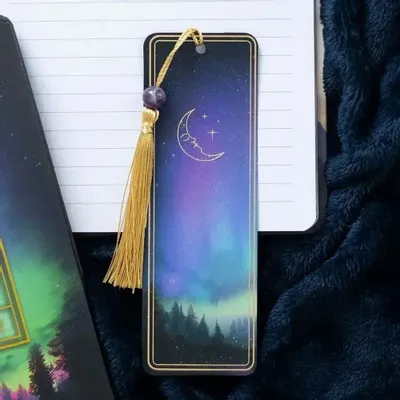 Stationery - Ethereal Amethyst Bookmark with Tassel - SOMETHING DIFFERENT WHOLESALE EUROPE BV