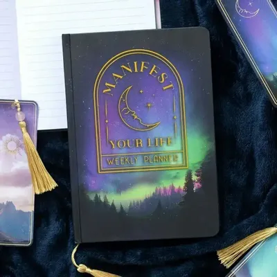 Stationery - Manifest Your Life Weekly A5 Planner - SOMETHING DIFFERENT WHOLESALE EUROPE BV