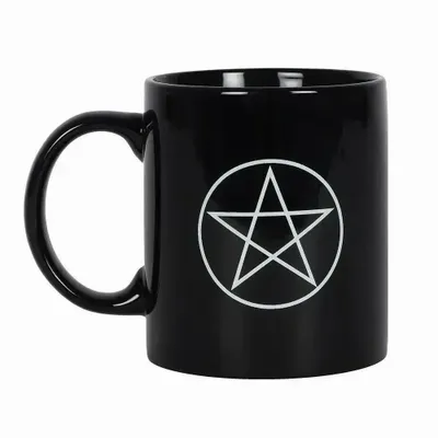 Tasses et mugs - Mug noir pentagramme - SOMETHING DIFFERENT WHOLESALE EUROPE BV