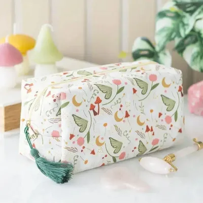 Pochettes - Trousse à maquillage imprimée féerique folklorique - SOMETHING DIFFERENT WHOLESALE EUROPE BV