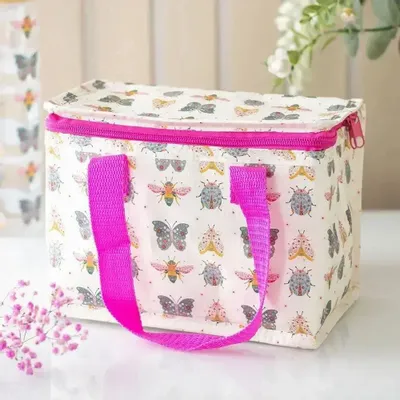 Bags and backpacks - Floral Bug Print Lunch Bag - SOMETHING DIFFERENT WHOLESALE EUROPE BV