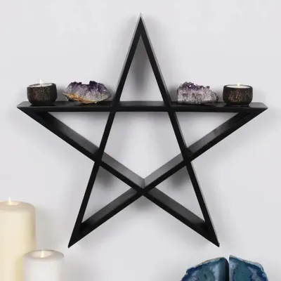 Etagères - Étagère murale pentagramme - SOMETHING DIFFERENT WHOLESALE EUROPE BV
