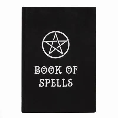Stationery - Book of Spells Velvet A5 Notebook - SOMETHING DIFFERENT WHOLESALE EUROPE BV