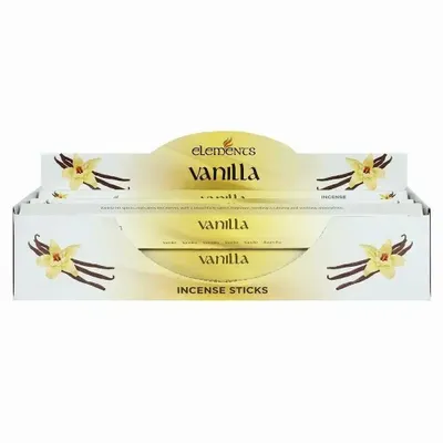 Parfums d'intérieur - Lot de 6 sachets de bâtonnets d'encens Elements à la vanille - SOMETHING DIFFERENT WHOLESALE EUROPE BV