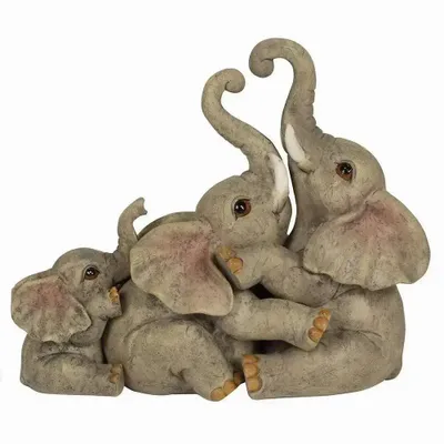 Ornements - Ornement de la famille des éléphants - SOMETHING DIFFERENT WHOLESALE EUROPE BV