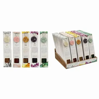 Senteurs - Lot de 40 bâtonnets d'encens en cristal avec support - SOMETHING DIFFERENT WHOLESALE EUROPE BV