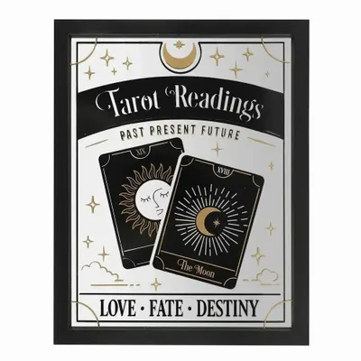 Panneaux séparateurs - Tirage de tarot - Miroir mural - SOMETHING DIFFERENT WHOLESALE EUROPE BV
