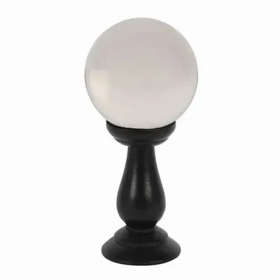 Guirlandes et boules de Noël - Petite boule de cristal transparent sur support - SOMETHING DIFFERENT WHOLESALE EUROPE BV