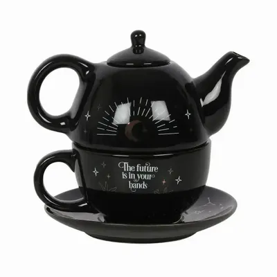 Sets de table - Service à thé « La Diseuse de bonne aventure » pour une personne - SOMETHING DIFFERENT WHOLESALE EUROPE BV