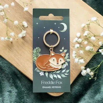 Decorative objects - Freddie Fox Keyring - SOMETHING DIFFERENT WHOLESALE EUROPE BV