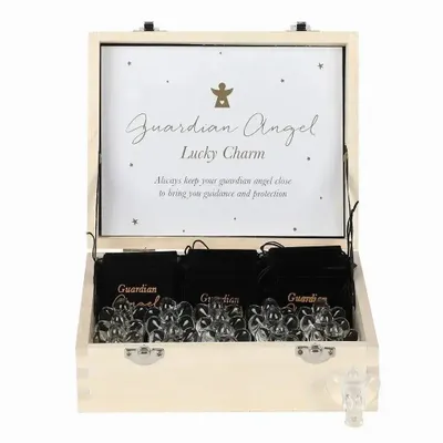 Ornements - Présentoir de 24 porte-bonheur Ange Gardien - SOMETHING DIFFERENT WHOLESALE EUROPE BV