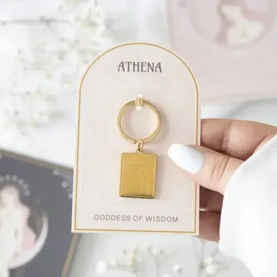Decorative objects - Athena Goddess Talisman Keyring - SOMETHING DIFFERENT WHOLESALE EUROPE BV
