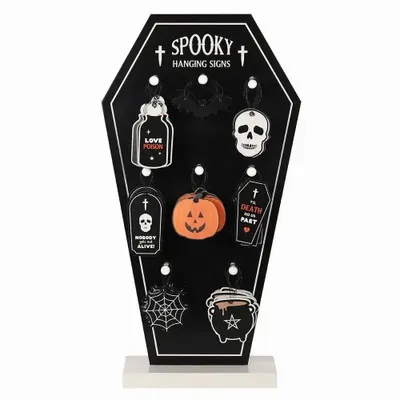 Other wall decoration - Mini Spooky Signs Display of 48 pieces - SOMETHING DIFFERENT WHOLESALE EUROPE BV